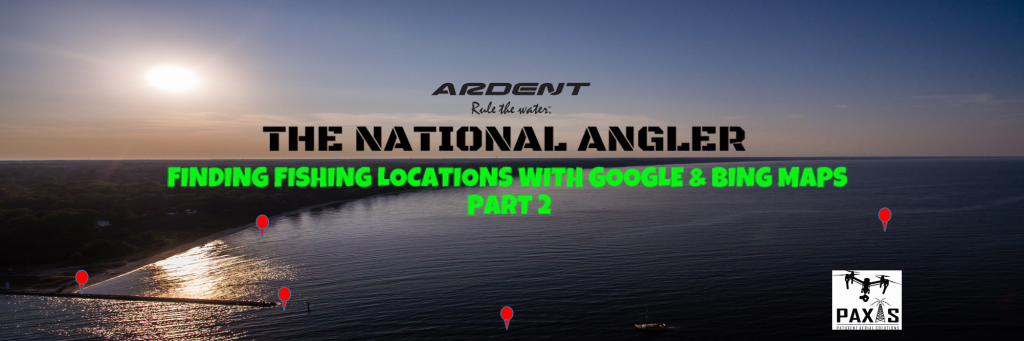 Finding Fishing Spots with Google & Bing Maps