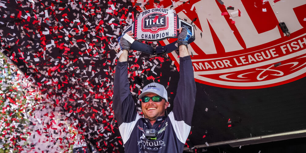 Rookie Matt Becker Clinches First MLF Bass Pro Tour Win and Angler