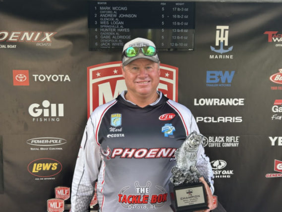 Oxford's McCaig Claims Victory at Phoenix Bass Fishing League